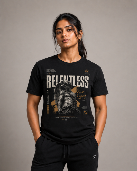 Relentless Graphic Unisex Tshirt