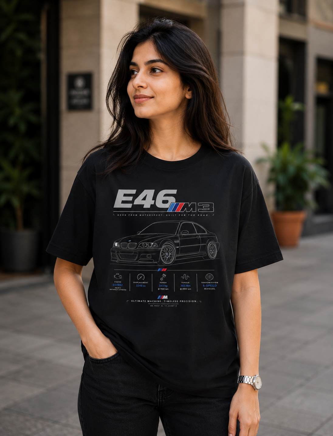 BMW E46 M3 Unisex Tshirt