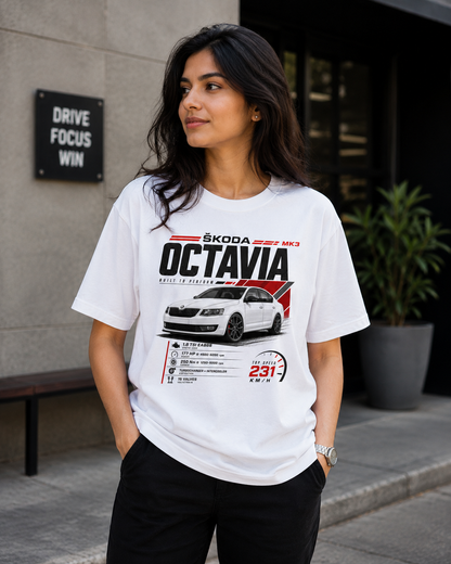 Skoda Mk3 Octavia Unisex Tshirt