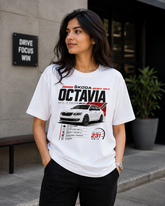 Skoda Mk3 Octavia Unisex Tshirt
