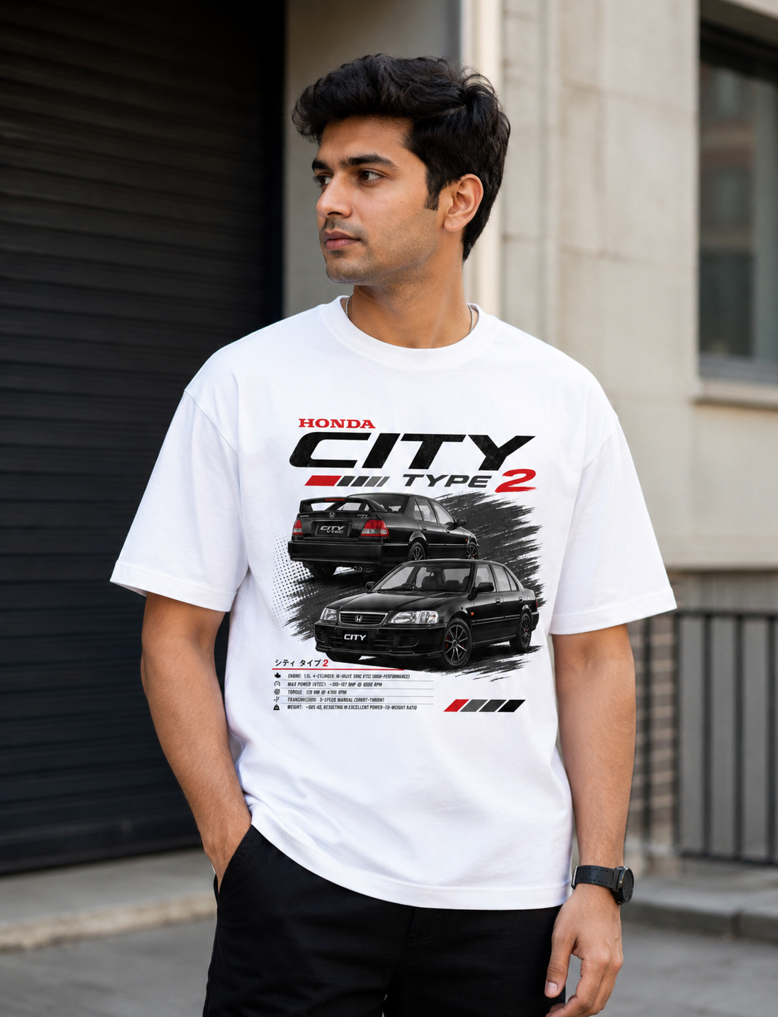 Honda City Type 2 Unisex Tshirt