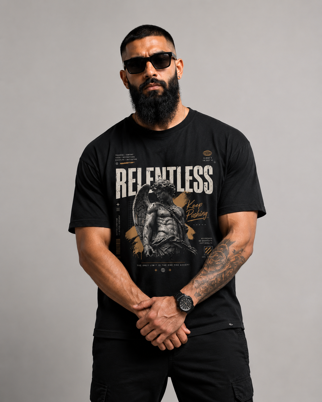 Relentless Graphic Unisex Tshirt