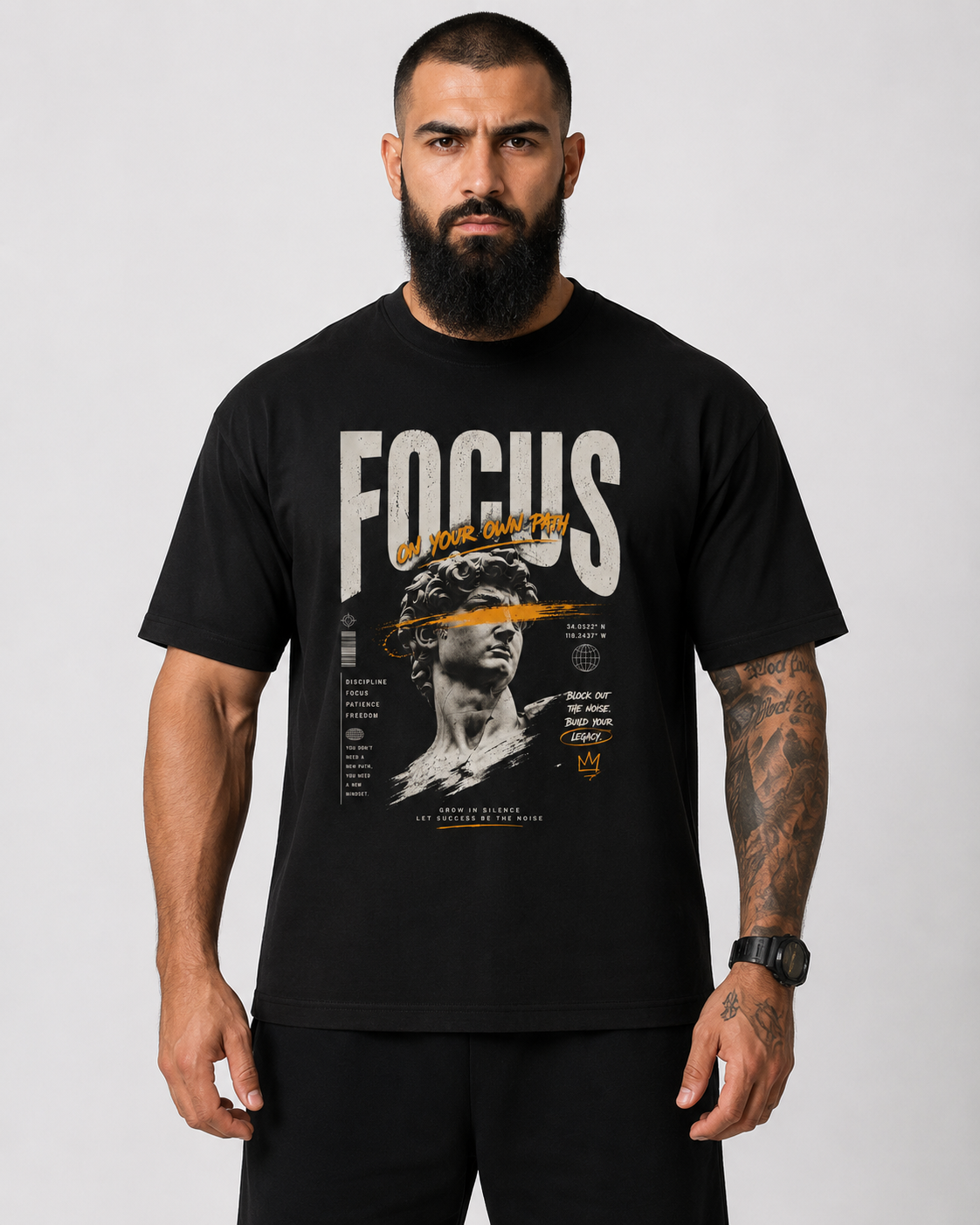 Focus On Your Own Path Unisex Tshirt