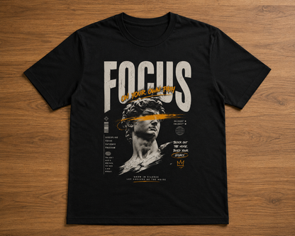 Focus On Your Own Path Unisex Tshirt