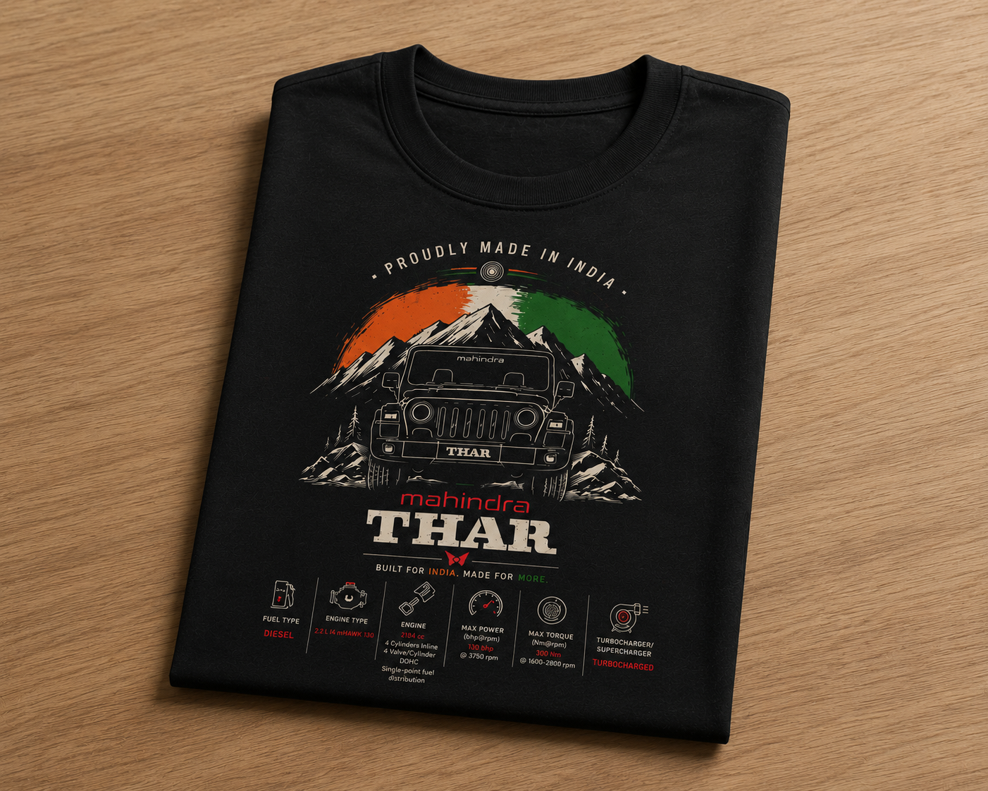 Mahindra Thar Unisex Tshirt